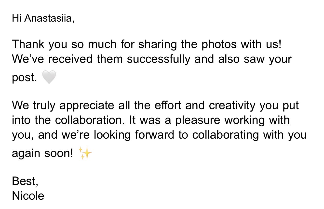 Client feedback and repeat collaboration 7