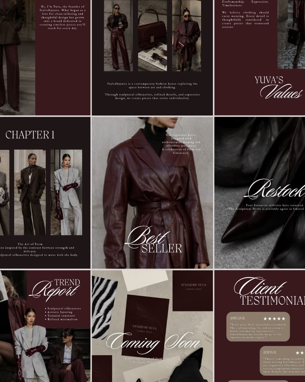 Instagram Profile Packaging example 3