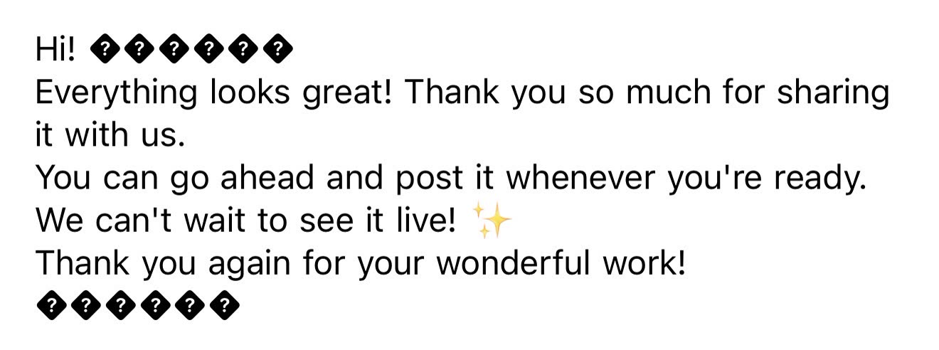 Client feedback and repeat collaboration 6